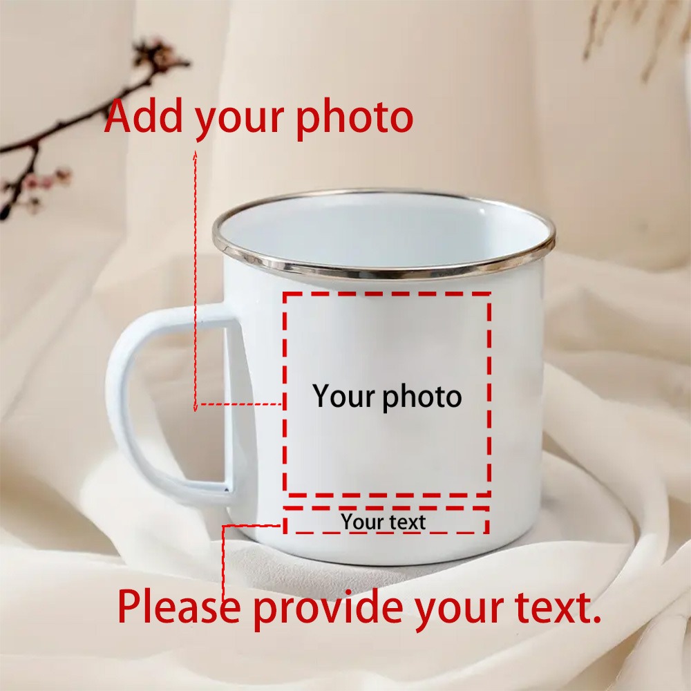 Coffee Tea Name - Kişiye Özel Fotoğraf ve İsimli 12oz