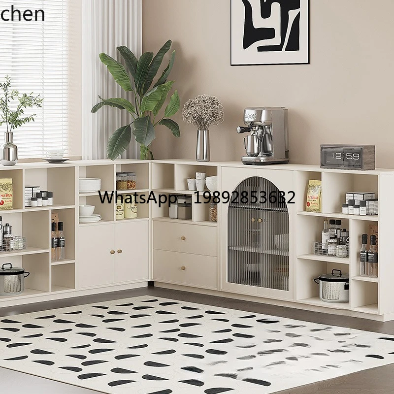 Coffee Tea & Espresso Appliances - i7 Krem Rengi Kombinasyon Yemek Dolabı