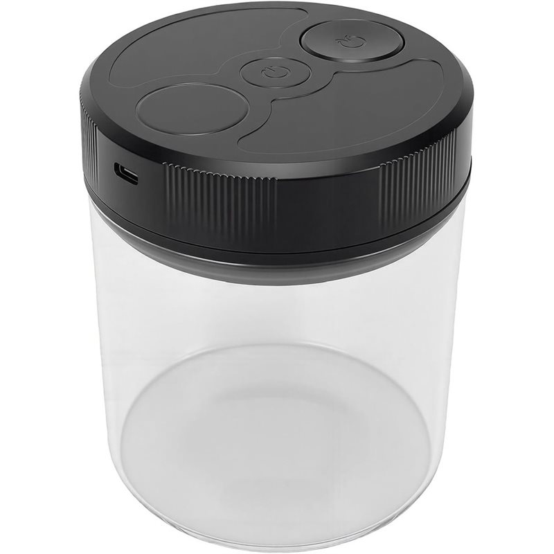 Coffee Tea Sugar - Otomatik Vakumlu Kahve Saklama Kabı, 700
