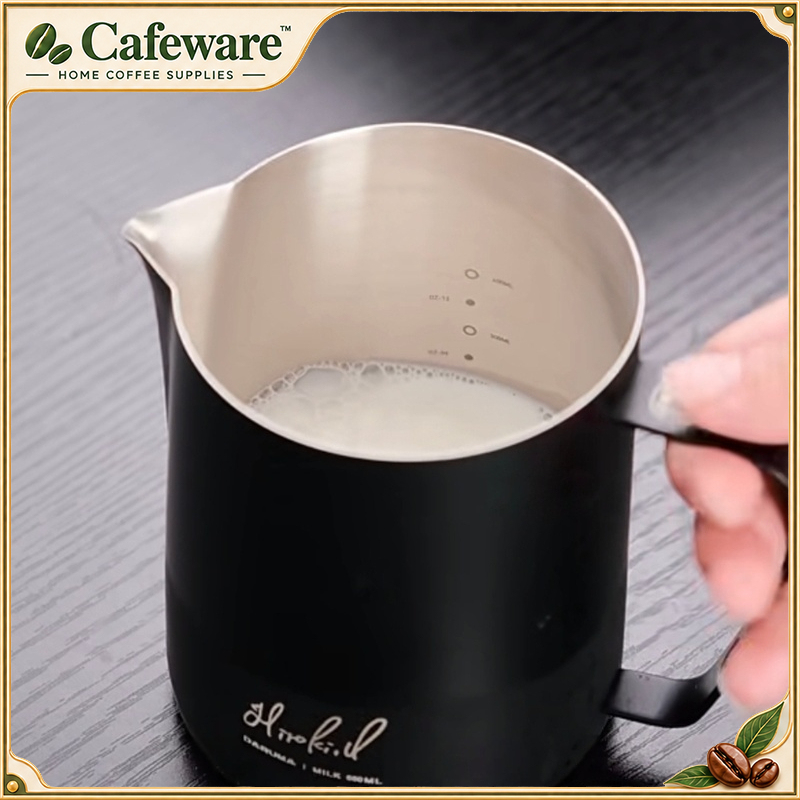 Barista Milk Jug - Timemore Ortak Markalı Dharma Latte Art