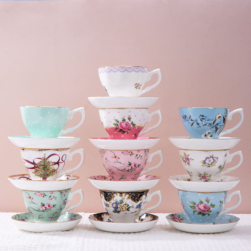 Xbloom Coffee Tea - 1 adet Fransız Seramik Kahve Fincan