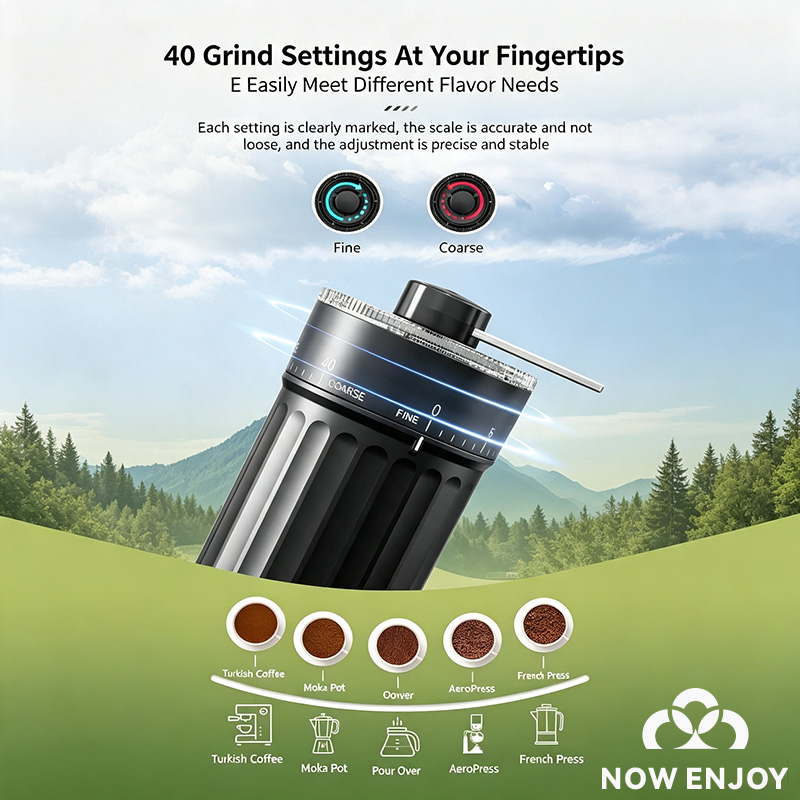 ŞİMDİ Keyfini Çıkarın Manuel K - Burr Hand Grinder incelemesi ve fiyatı