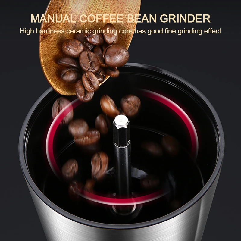 8 Ayarlanabilir Seramik Bıçakl - Burr Hand Grinder incelemesi ve fiyatı