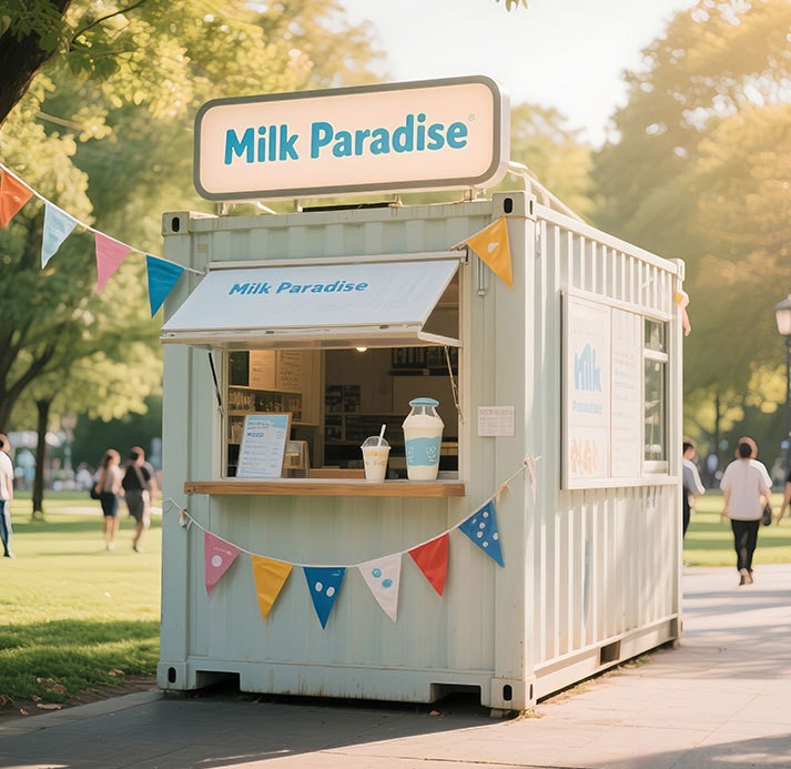 Prefabrik Konteyner Kahve Dükk - Coffee Tea With Milk incelemesi ve fiyatı