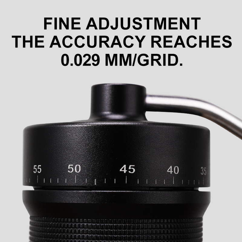 60 Seviyeli Ayarlanabilir Many - Burr Hand Grinder incelemesi ve fiyatı