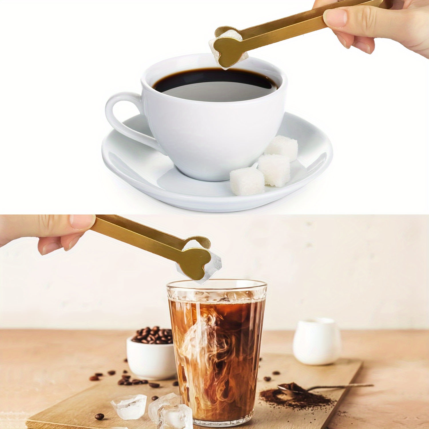 5 adet Paslanmaz Çelik Kalp Şe - Coffee Tea Sugar incelemesi ve fiyatı