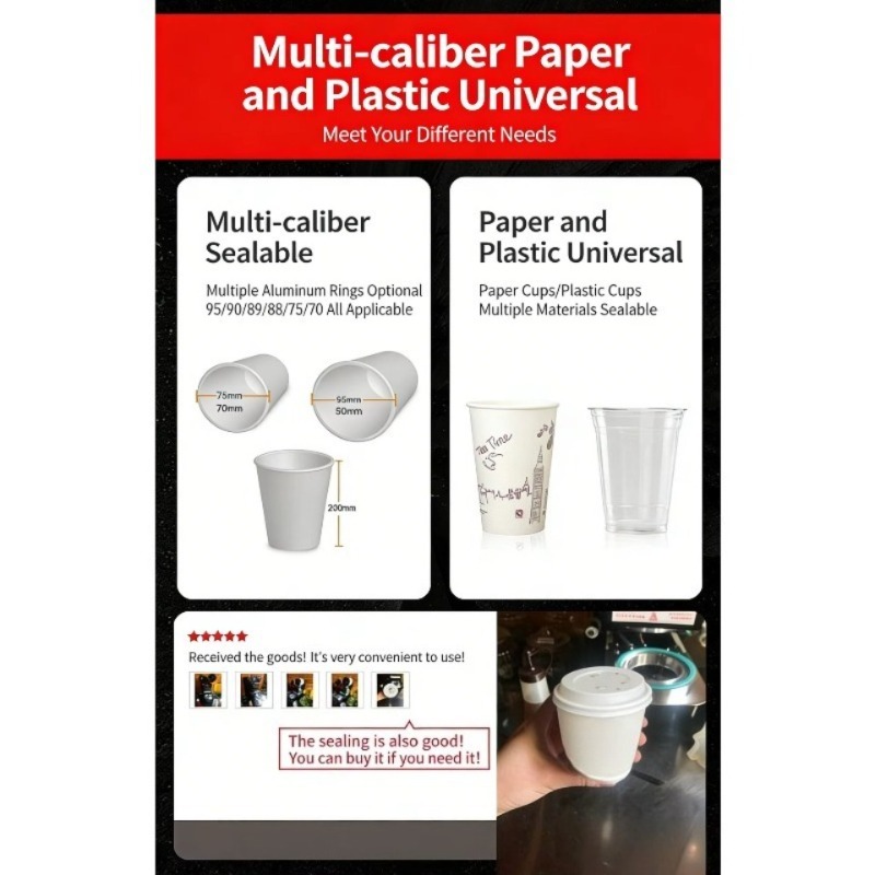 Otomatik Plastik Bardak Kapatm - Coffee Tea With Milk incelemesi ve fiyatı