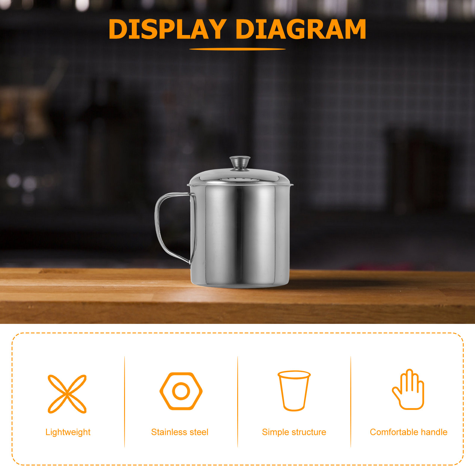 Paslanmaz Çelik Kapaklı, Yenid - Coffee Tea & Espresso Appliances incelemesi ve fiyatı