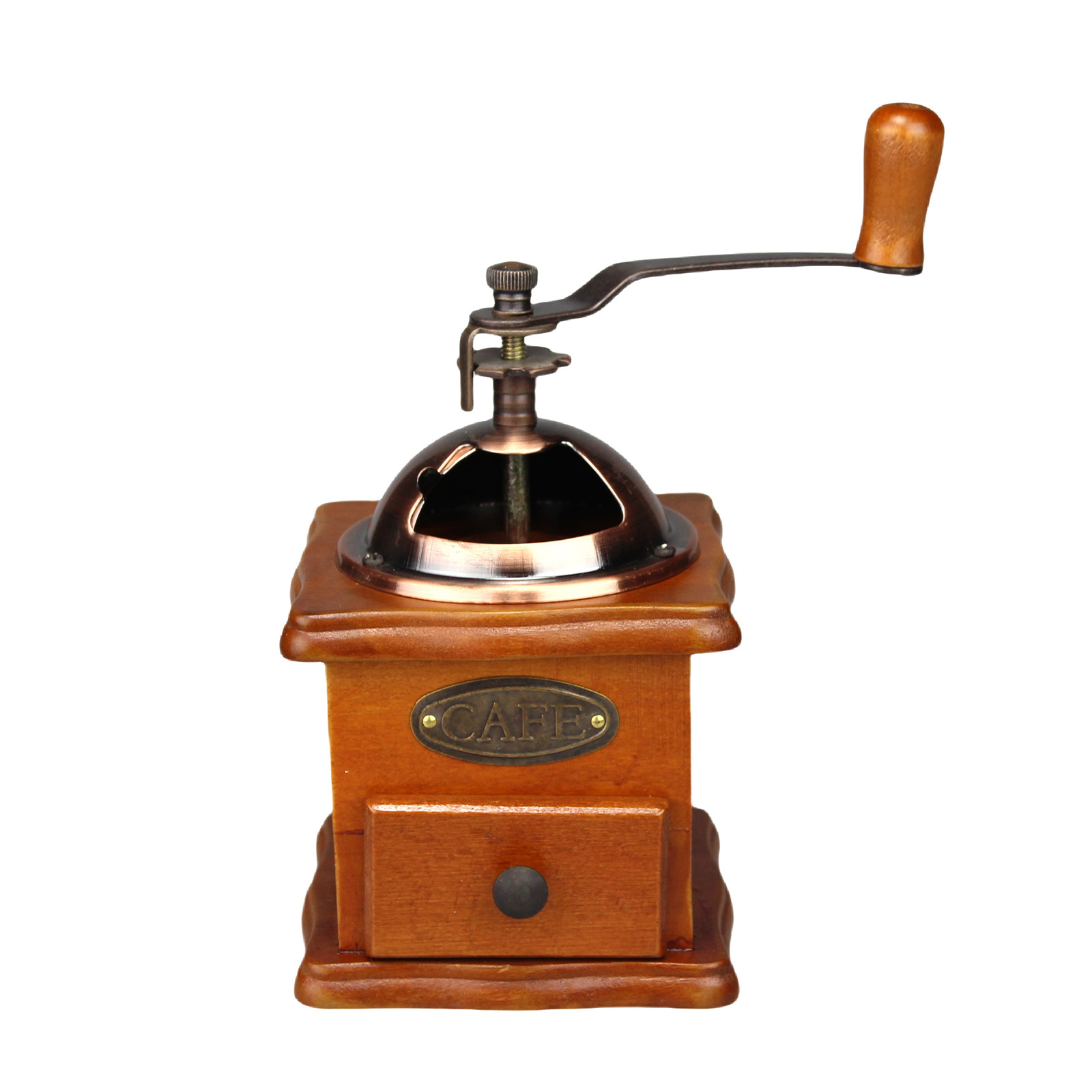 Antik manuel kahve değirmeni e - Burr Hand Grinder incelemesi ve fiyatı