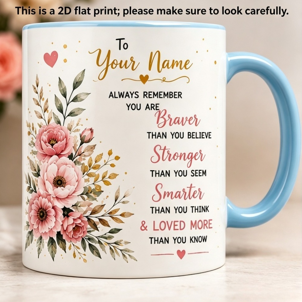 Kişiye Özel İsimli 2D Baskılı  - Coffee Tea Name incelemesi ve fiyatı