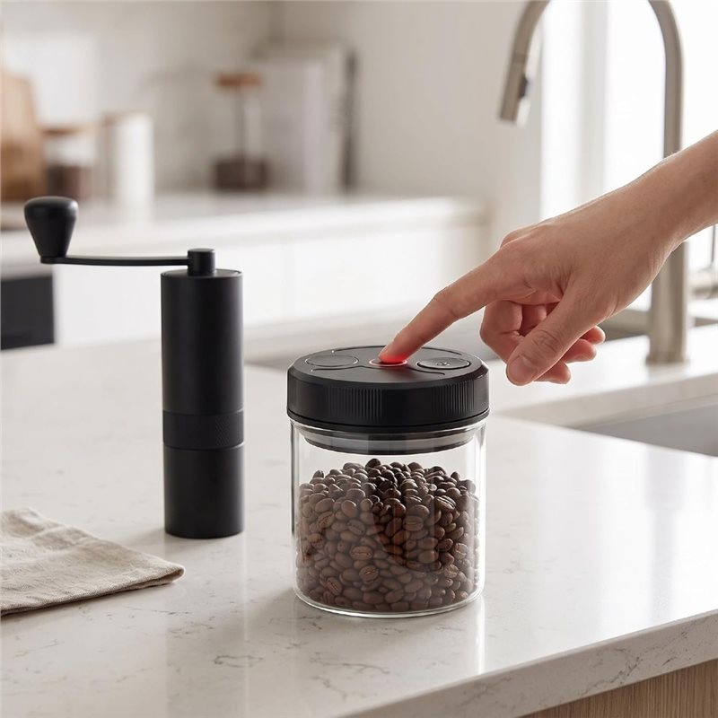 Otomatik Vakumlu Kahve Saklama - Coffee Tea Sugar incelemesi ve fiyatı