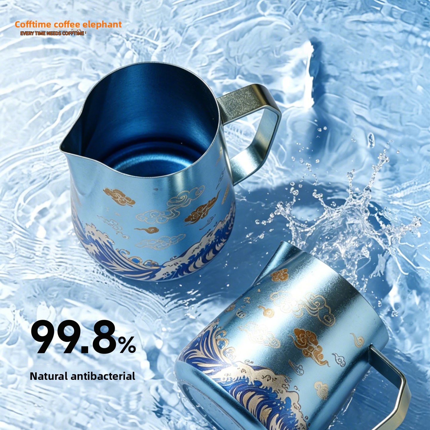 600 ml Saf Titanyum Süt Köpürt - Barista Milk Jug incelemesi ve fiyatı
