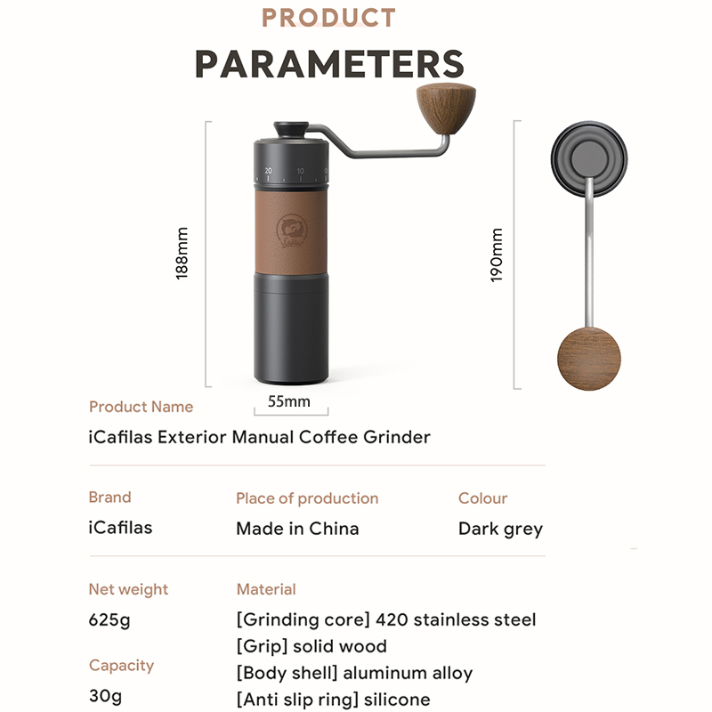 Icafilas Manuel Kahve Değirmen - Burr Hand Grinder incelemesi ve fiyatı