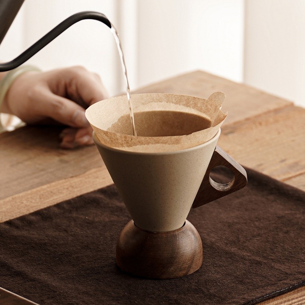Kaba Seramik Üçgen Koni Kupa R - Xbloom Coffee Tea incelemesi ve fiyatı