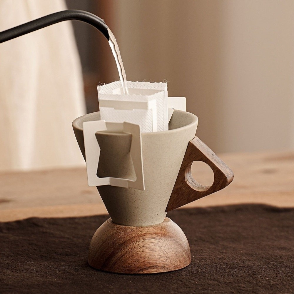 Kaba Seramik Üçgen Koni Kupa R - Xbloom Coffee Tea incelemesi ve fiyatı